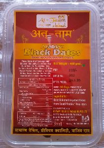 Attaam black seedless dates (400gms box)