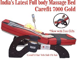 Latest Full Body Spine Jade Thermal Massage Bed 7000 Gold