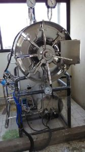 cylindrical steam sterilizer