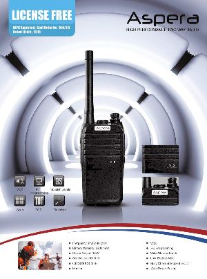 Aspera License Free Walkie Talkie