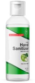 Clear Green Apple Hand Sanitizer