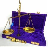 brass weighing scale