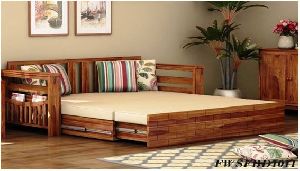 Sofa Cum Bed Teak Wood