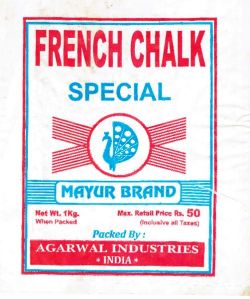 french chalk powder