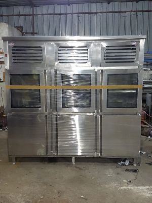 6 Door Stainless Steel Freezer