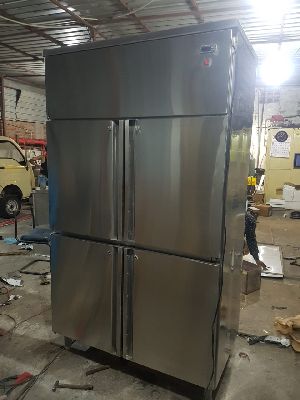 4 Door Stainless Steel Freezer