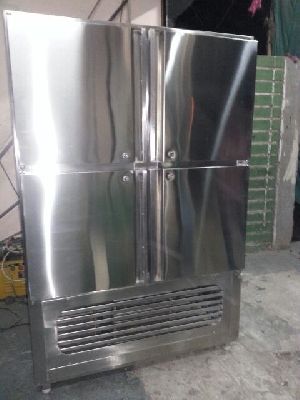 4 Door Stainless Steel Freezer