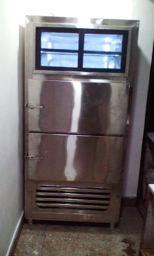 3 Door Stainless Steel Freezer