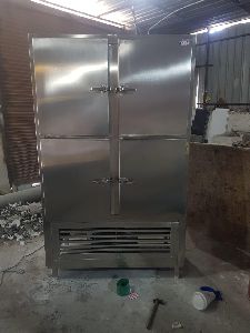 4 Door Stainless Steel Freezer