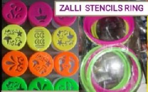 Rangoli Zalli Ring Stencils