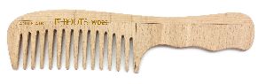Wooden Comb with Handle Pocket Friendly