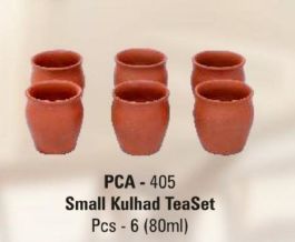 Terracotta Small Kulhad Glass Set