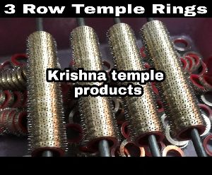 3 row temple rings ( textile weaving machinery )