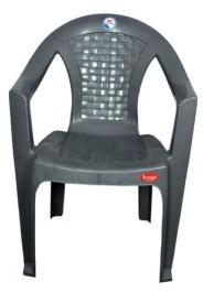 Grey Plastic Tent Chair