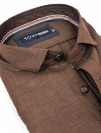 Brown Linen Shirt