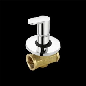 Brass Wall Flange Flush Cock