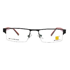 Half Rim Unisex Metal Optical Frames