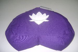 Purple Meditation Moon Cushion