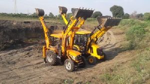 Yellow Tractor JCB Loader