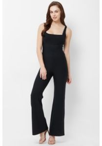 Bandage Flare Jumpsuit