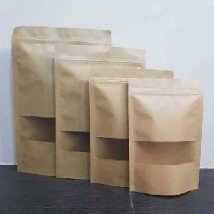 Kraft Paper Window Pouch