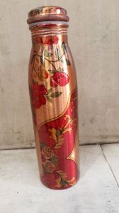 Designer Copper Water Bottle