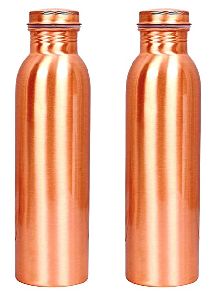 Plain Copper Water Bottle