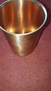 Plain Copper Water Glass