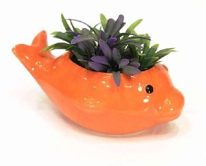 Fish Shaped Planter