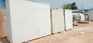 Polished White Marble Slab