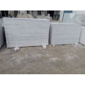 Polished White Marble Slab
