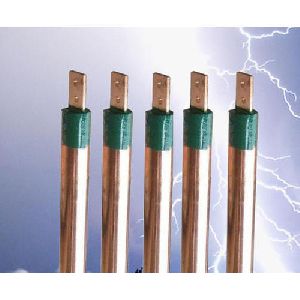 1 Meter Brown Copper Earthing Electrode