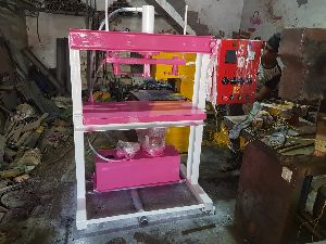hydraulic double die paper plate making machine