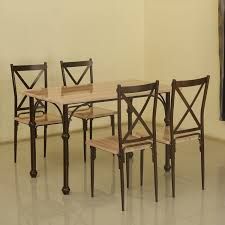 NILKAMAL ARABIA 4 SEATER DINING TABLE SET