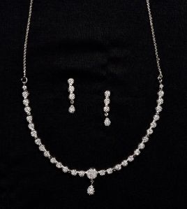 Fancy Oxidized Necklace Set