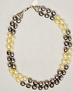 Fusion Two Line Polish Pearl Mala