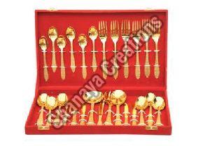 Brass Cutlery Set