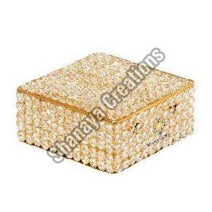 Crystal Brass Bangle Box