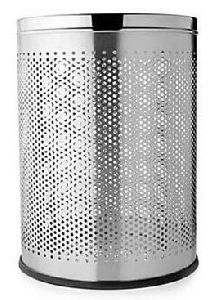 Stainless Steel 7 Liter Perforated Dustbin