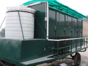 Mobile Bio Toilet Van with Solar System