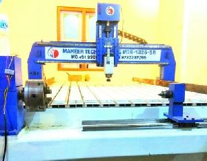 Rotary Axis CNC Router Machine