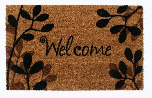 Flocked Coir Door Mats