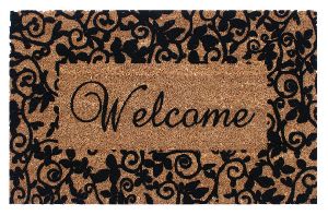 Flocked Coir Door Mats