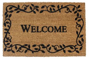 Flocked Coir Door Mats
