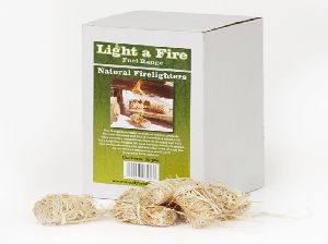 Natural Wood Wool Firelighters