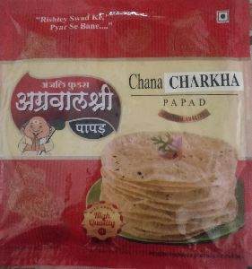 Chana Charkha Papad