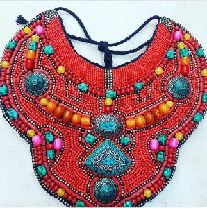 Embroidered Necklace