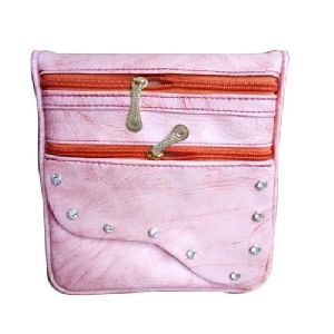 Ladies Light Pink Sling Bag