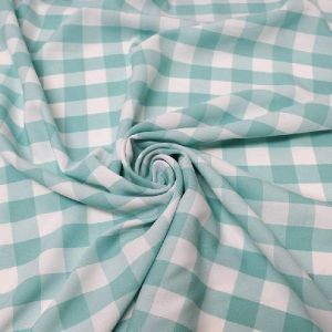 Checkered Polyester Fabric