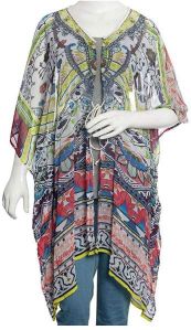 Digital Printed Polyester Kaftan